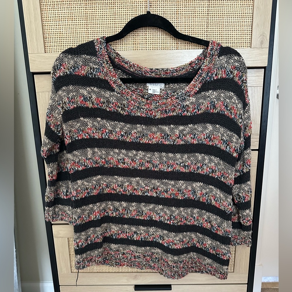 Cooperative boxy sweater in medium